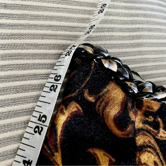 ♥️PARIS—‘Leo Guy’ VERY cool Knit Dress … Versace- Esq print — Soft & Stretchy ♥️ - Picture 12 of 15